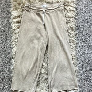 MATE the Label Beige Wide-Leg Pants